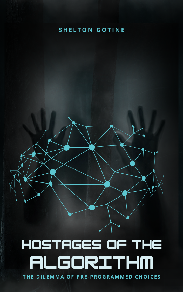 black modern shadow in the dark book cover